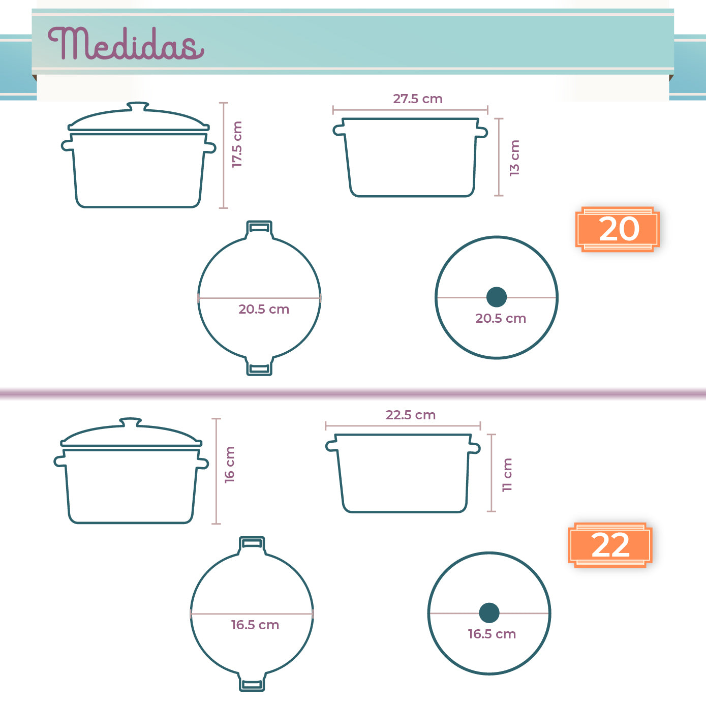 Batería Rd Royal Cook Acero Inoxidable C/tapa 12 Piezas