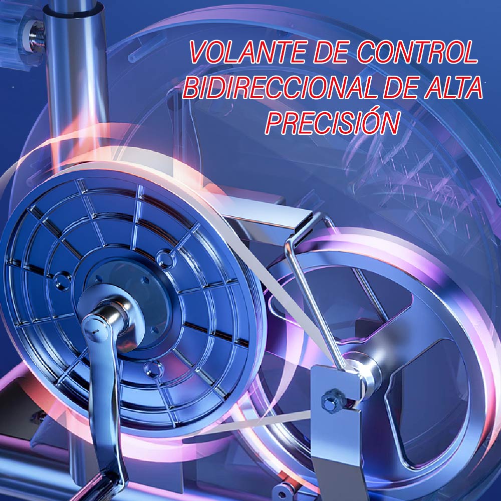 Maquina Eliptica Bicicleta Elíptica 16 Velocidades Abatible