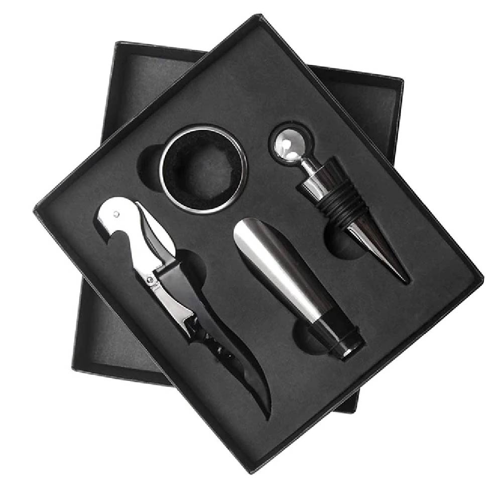 Set De Vino Juego De Accesorios Para Vino Juego De 4 Pzs