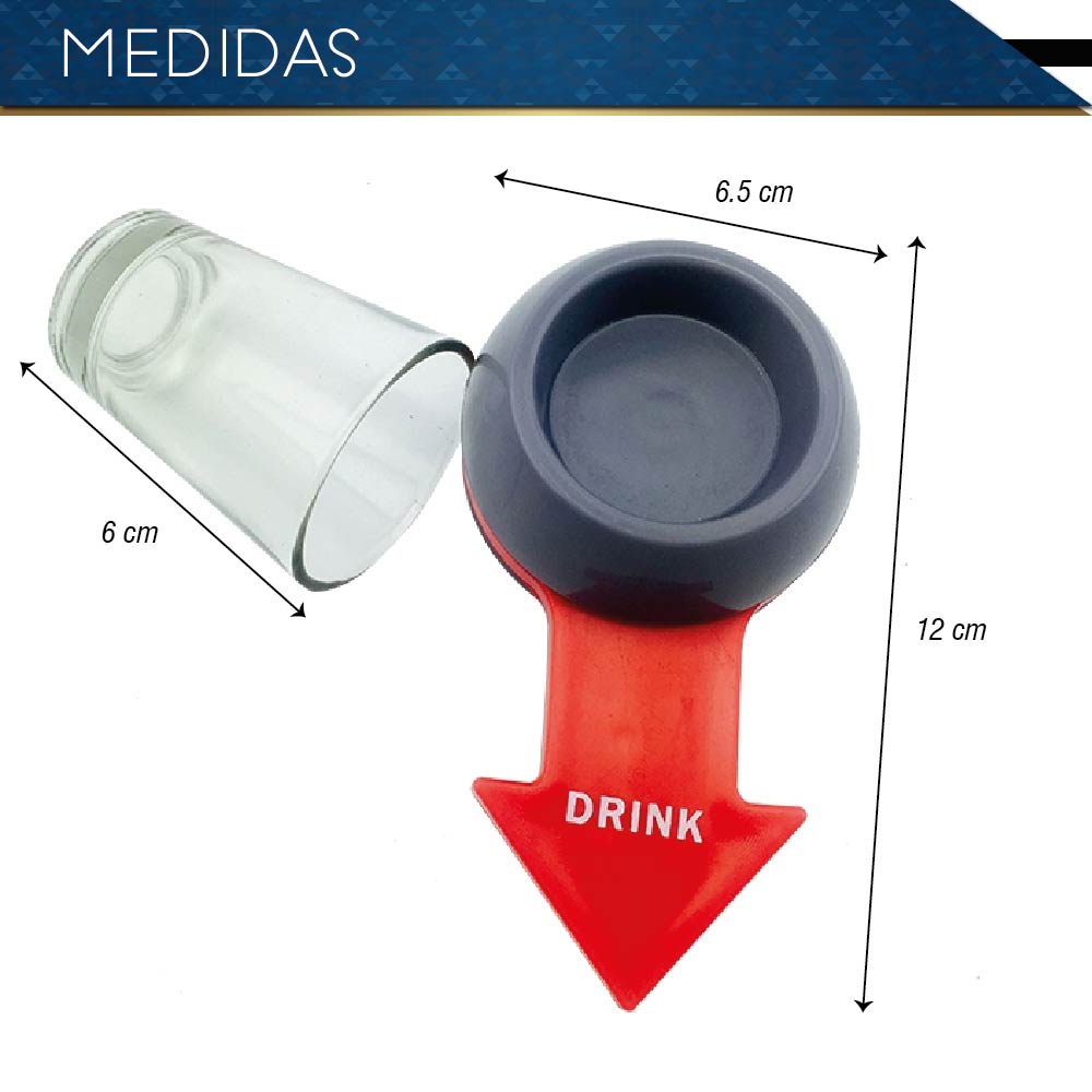 Spin Shot Juego De Beber Ruleta