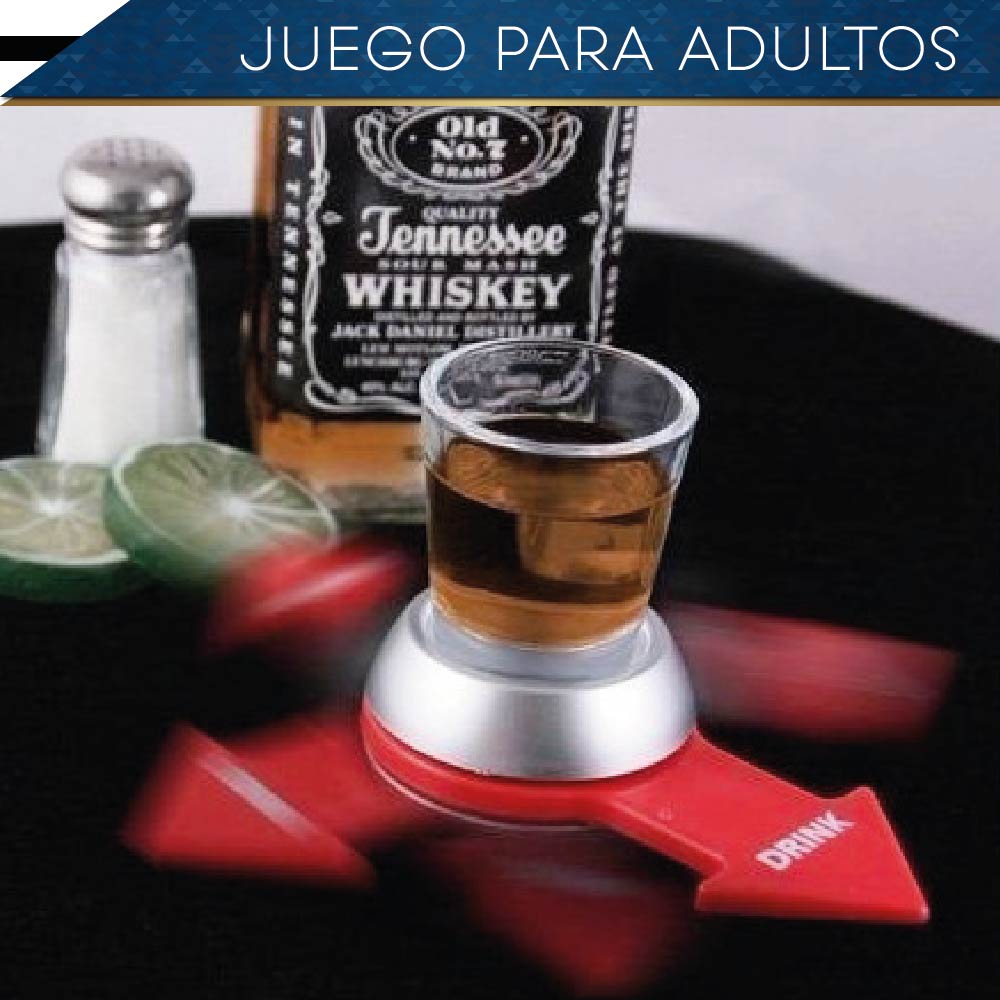 Spin Shot Juego De Beber Ruleta