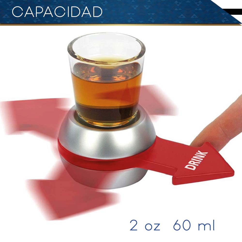 Spin Shot Juego De Beber Ruleta