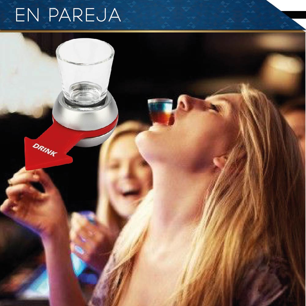 Spin Shot Juego De Beber Ruleta