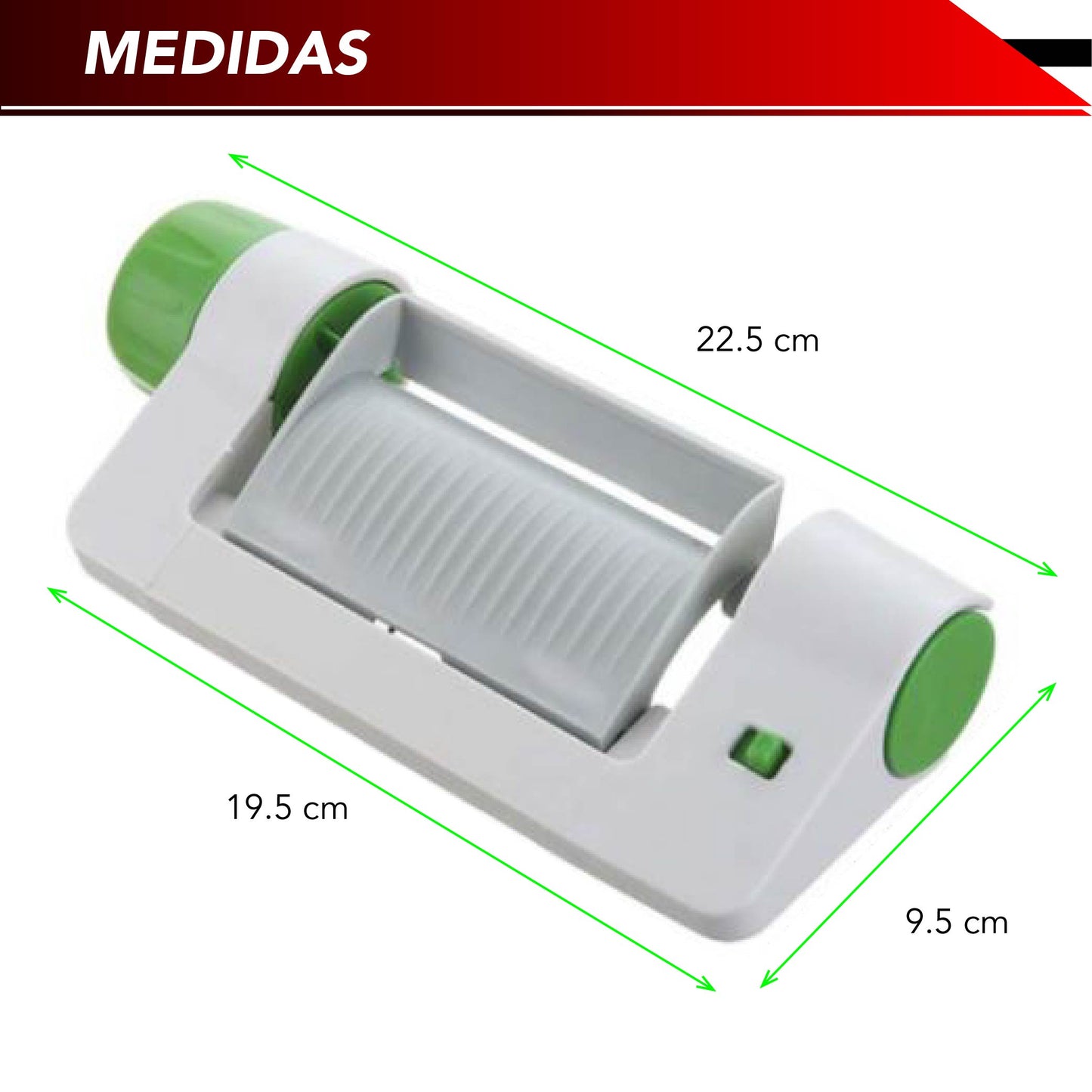 ortador Multifuncional de Hojas funcional para Vegetales, Frutas y Verduras