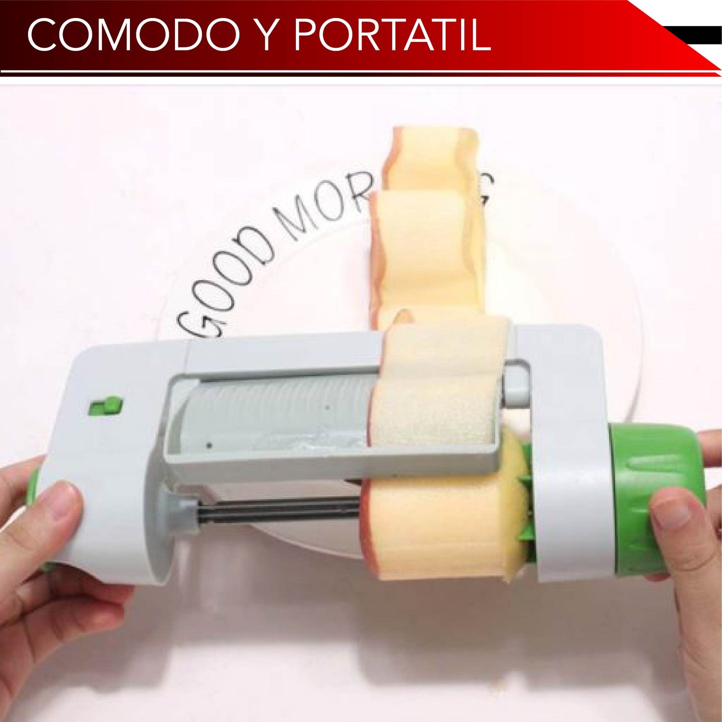 ortador Multifuncional de Hojas funcional para Vegetales, Frutas y Verduras