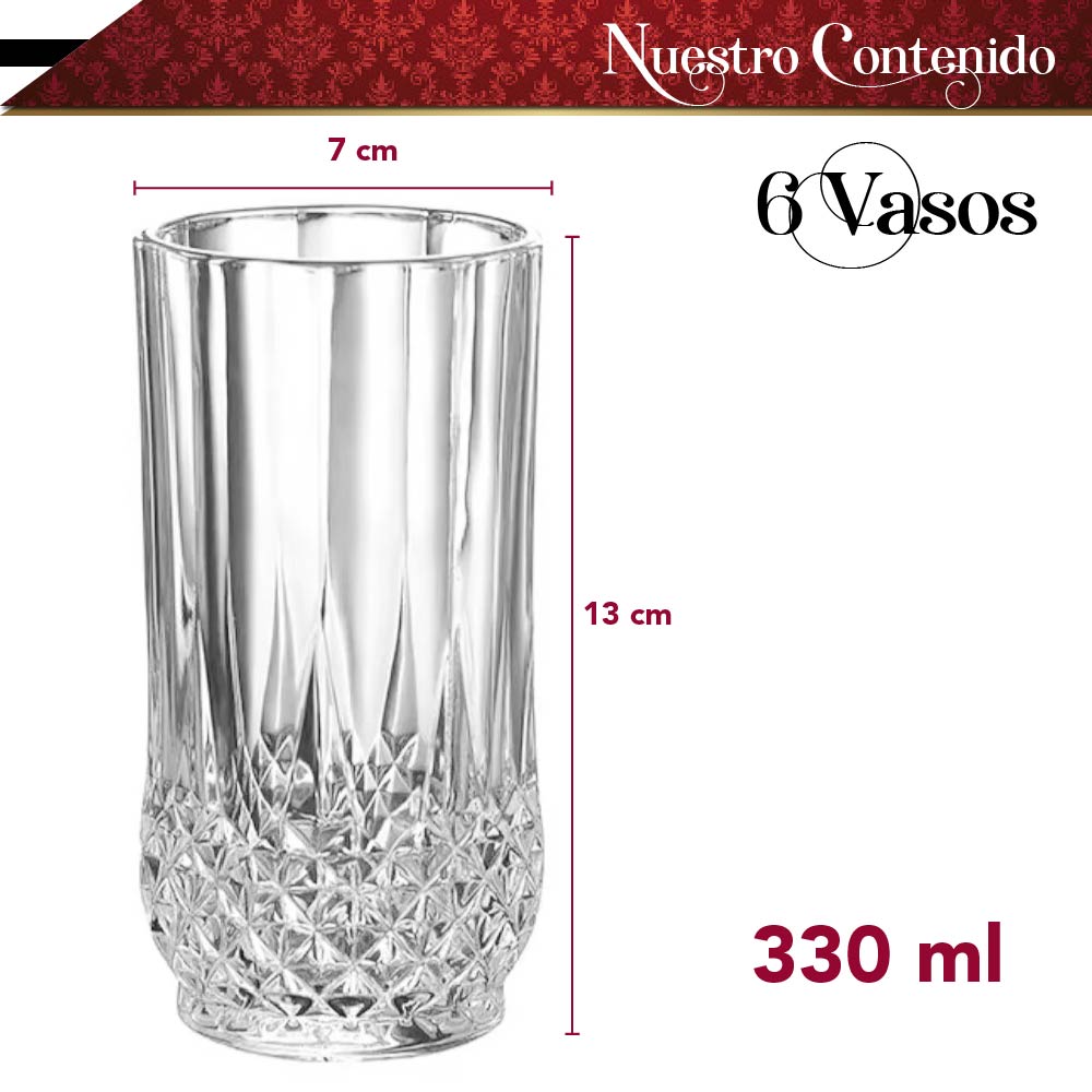 Set De Vasos De Cristal Elegantes Para Tus Bebidas Favoritas – CHIC-FANTASY