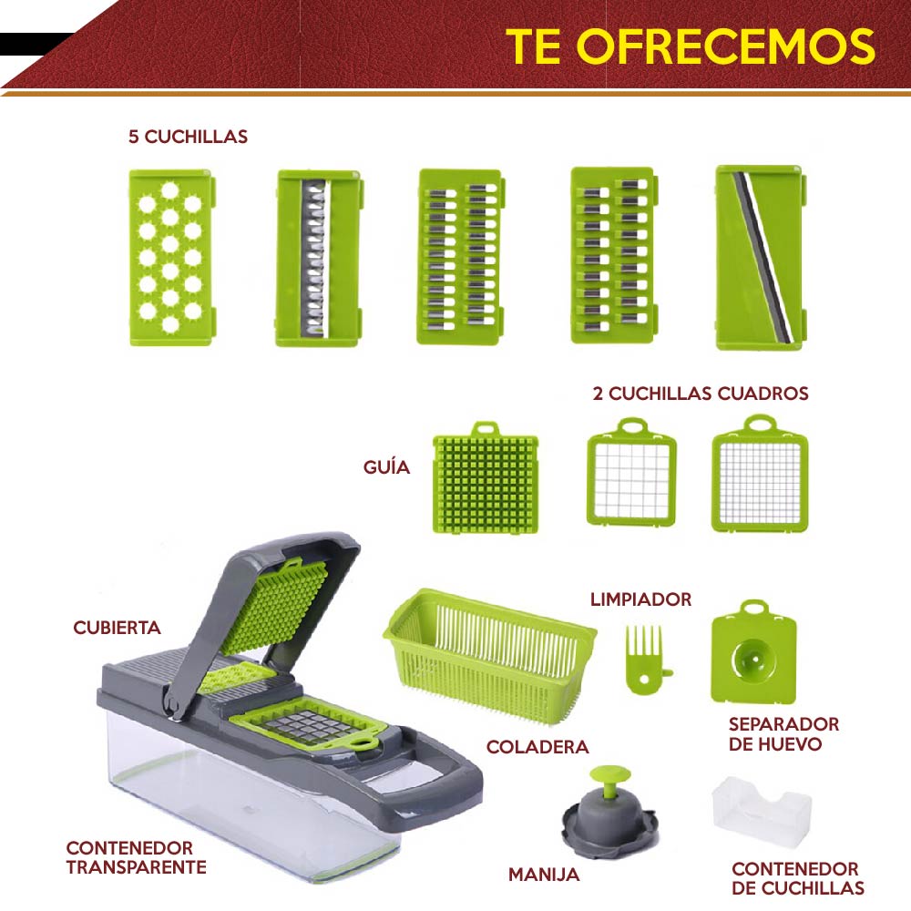 NICER DICER PLUS CORTADOR VERDURAS FRUTAS