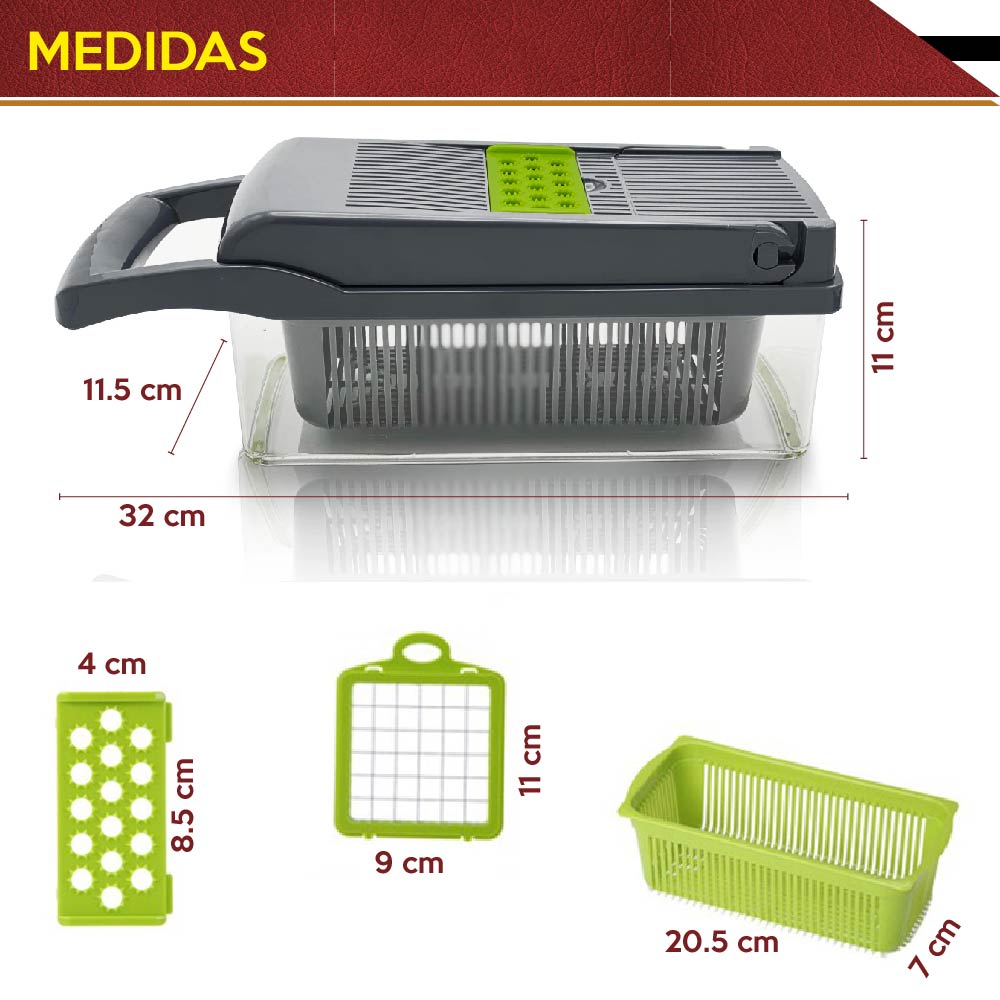 NICER DICER PLUS CORTADOR VERDURAS FRUTAS