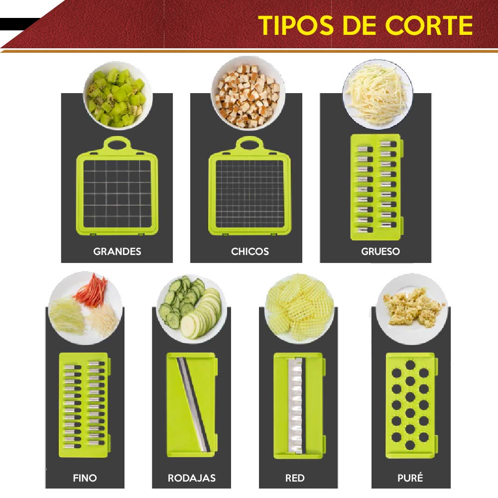 NICER DICER PLUS CORTADOR VERDURAS FRUTAS