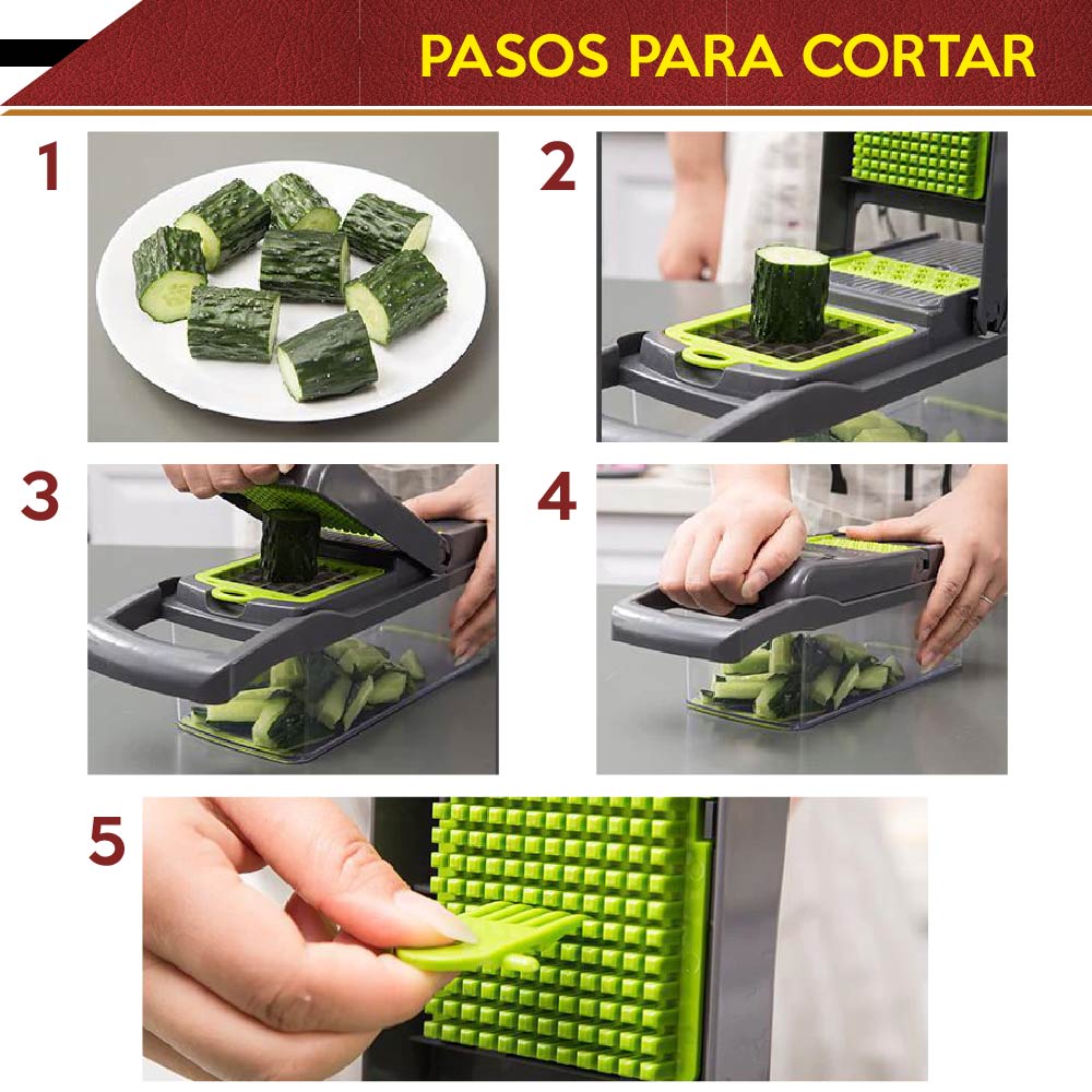 NICER DICER PLUS CORTADOR VERDURAS FRUTAS