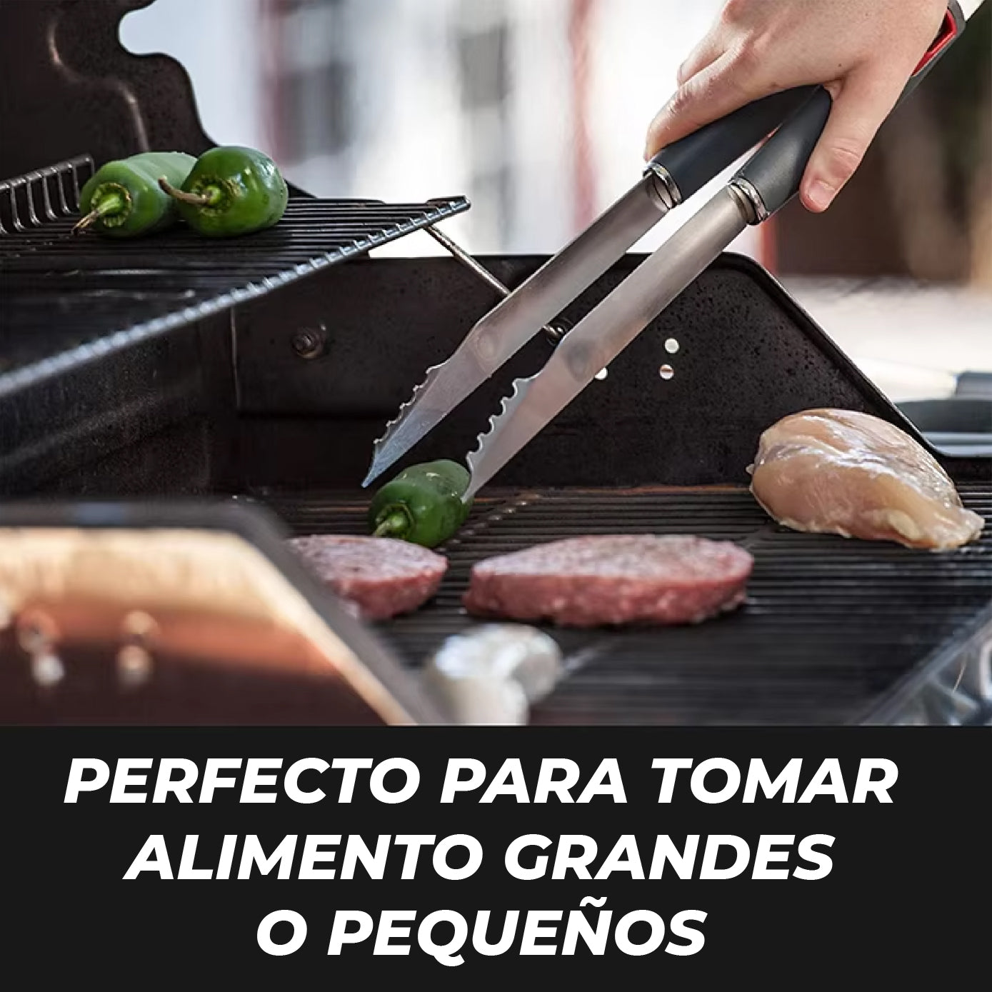 Kit Parrillero 3 Pz Chic-fantasy Set Utensilios Para Asador