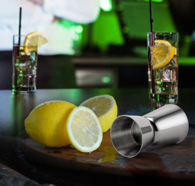 JUEGO DE BAR, SET DE 5 PIEZAS PARA BAR, MIXOLOGÍA, COCTELERAS ACERO INOXIDABLE