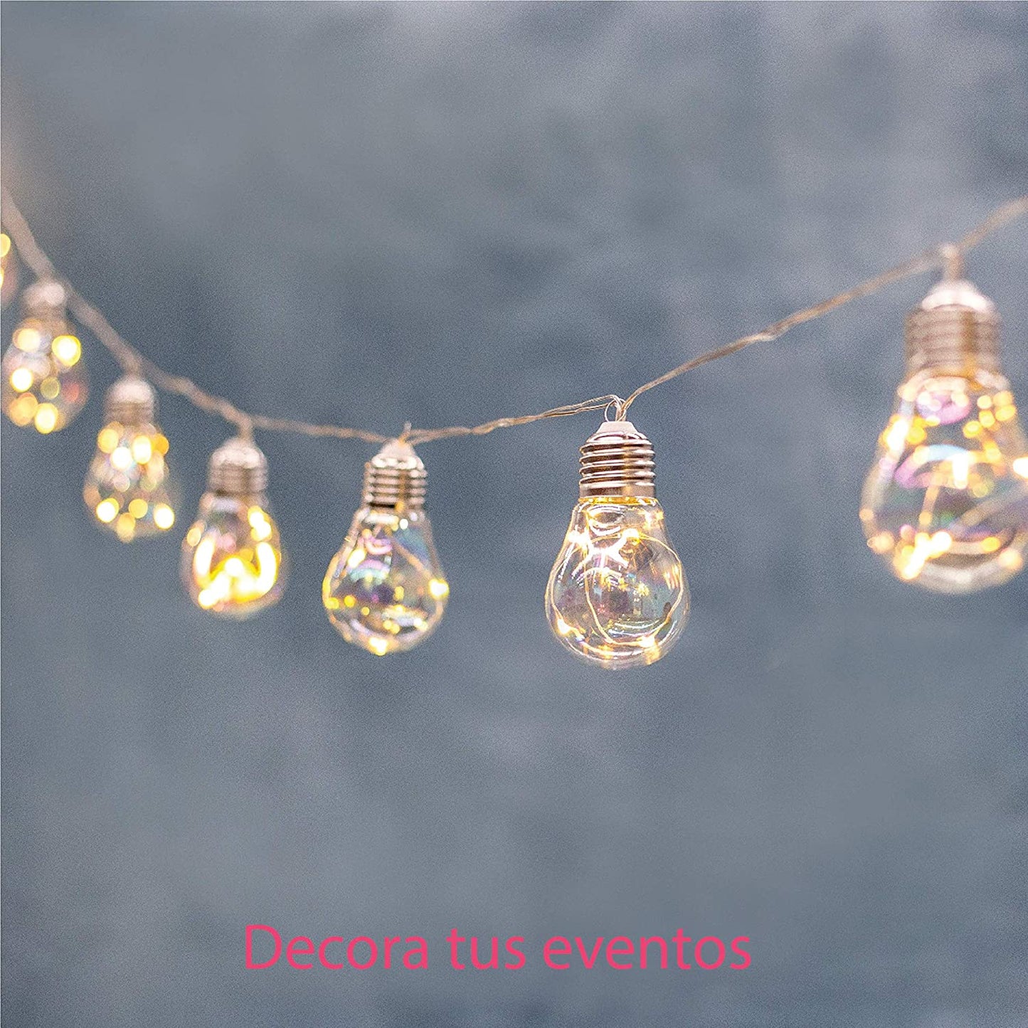 Serie de 10 luces decorativas de led