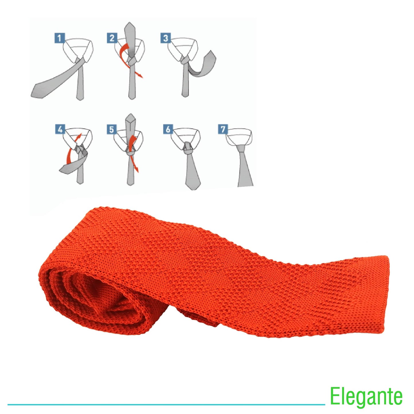 CORBATA TEJIDA COLORES BRILLANTES Y DISEÑOS ELEGANTES (POLIESTER)