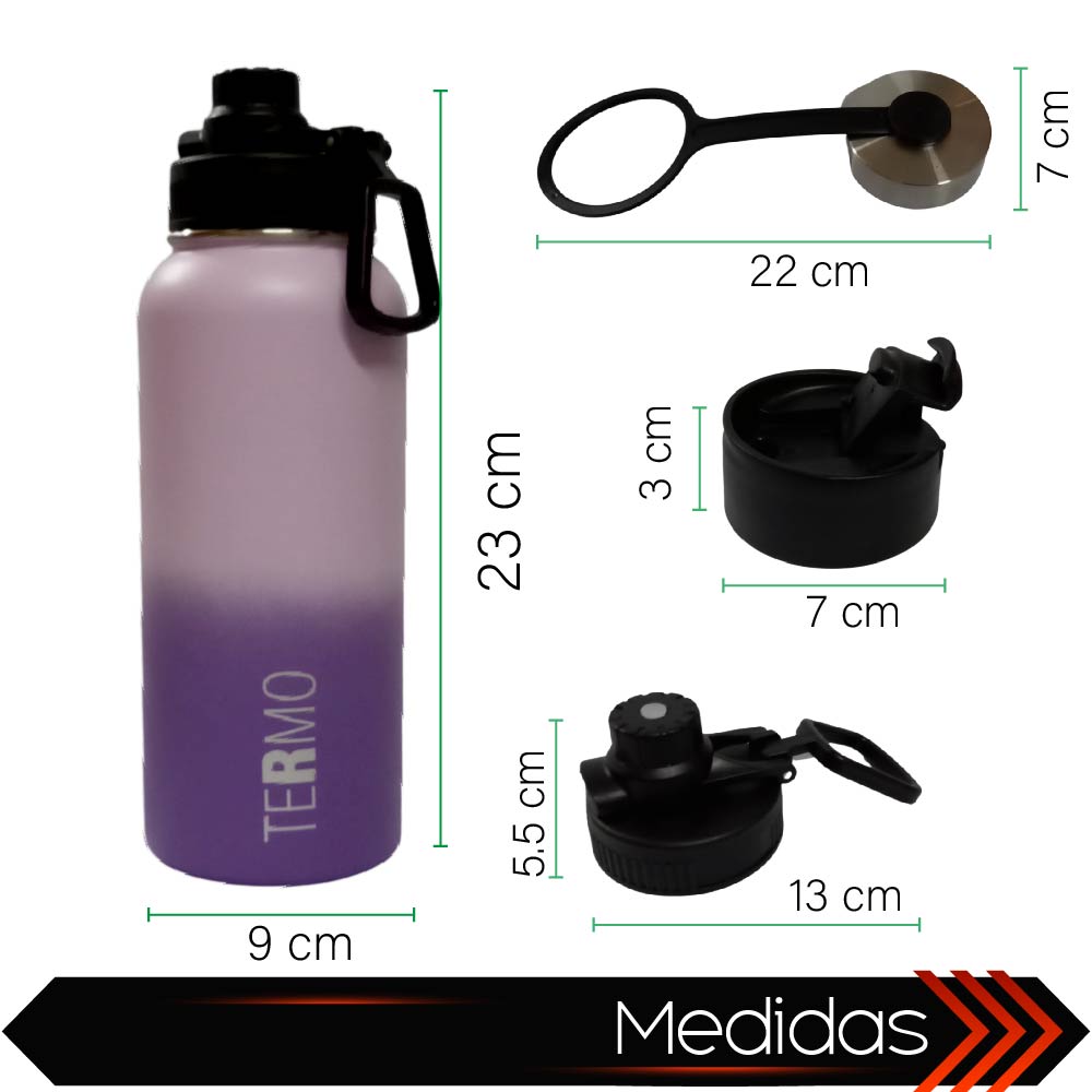 Termo Doble Pared Acero Inoxidable