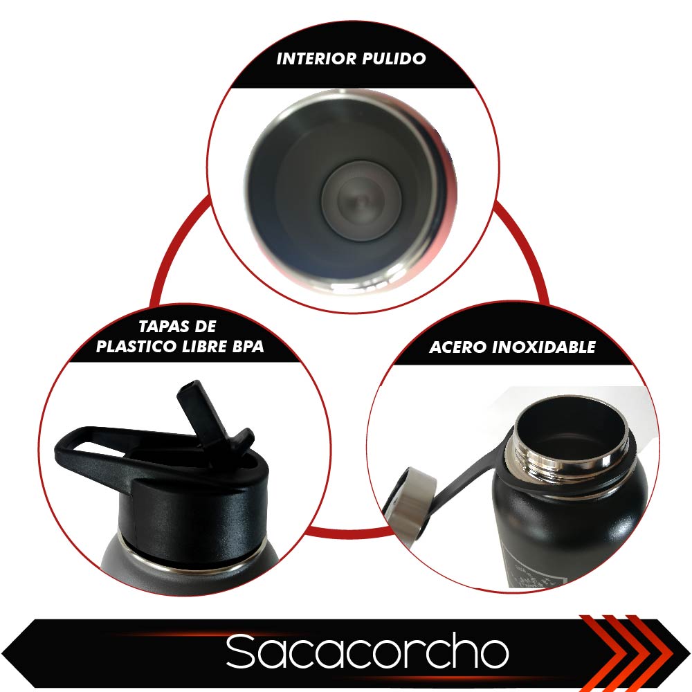 Termo Doble Pared Acero Inoxidable
