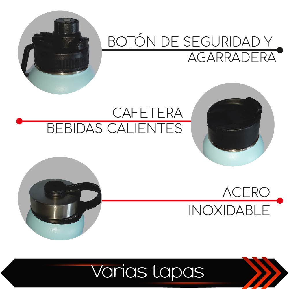 Termo Doble Pared Acero Inoxidable