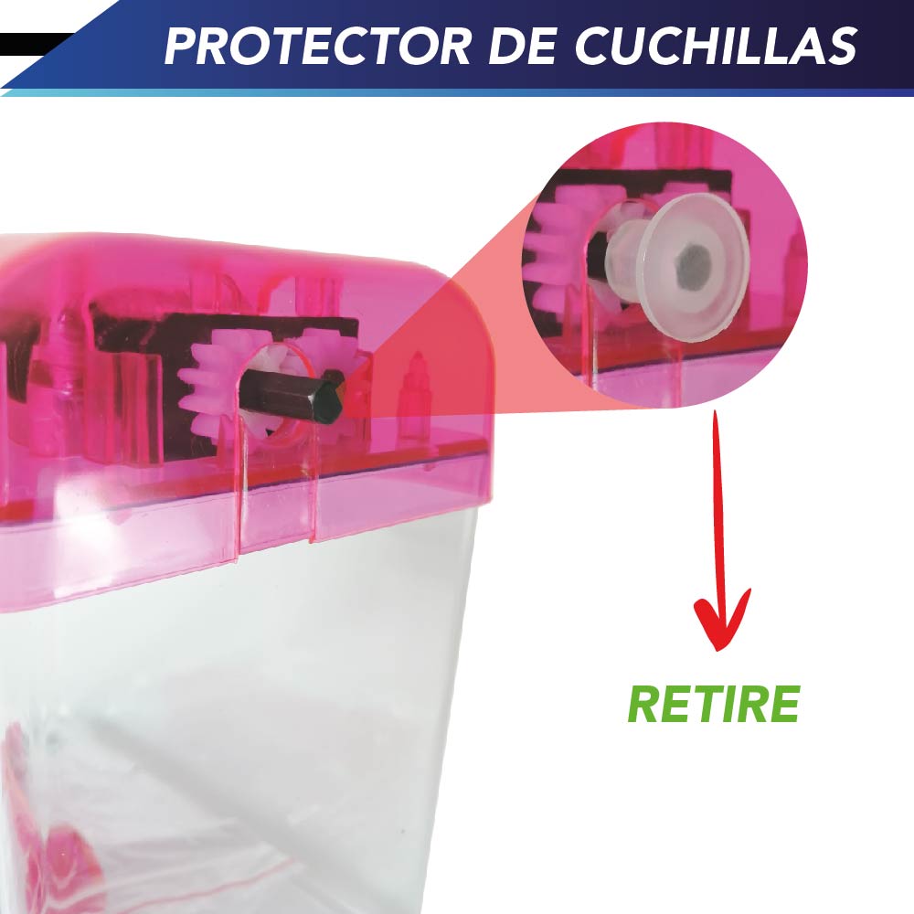 TRITUTADOR DE PAPEL PORTÁTIL HAND SHREDDER