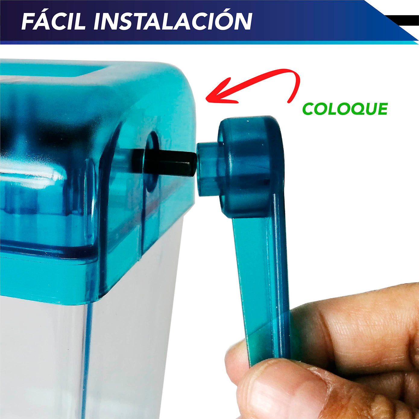 TRITUTADOR DE PAPEL PORTÁTIL HAND SHREDDER