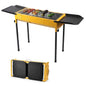 Asador de Carbon Portatil Acero Inoxidable Parrilla BBQ Plegable