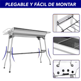 ASADOR PARA CARBÓN CON BOLSA PARA VIAJE Y MÁS ACCESORIOS