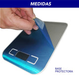BASCULA DE COCINA DIGITAL MULTI ESCALA, HASTA 10 KGS ACERO INOXIDABLE (PILAS INCLUIDAS)
