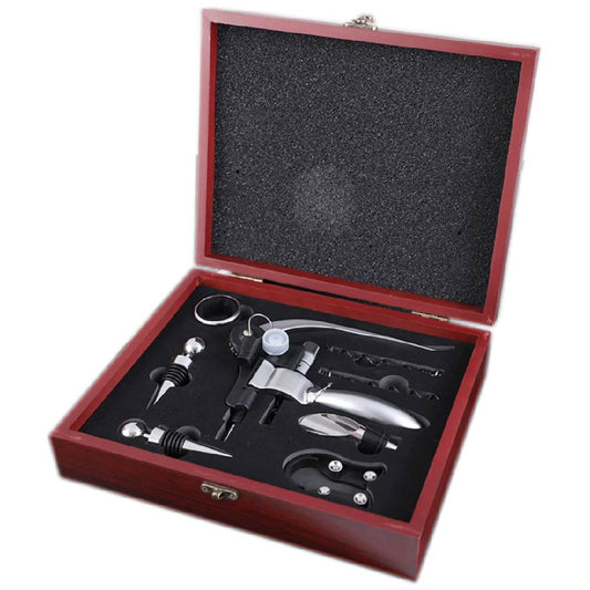 Juego de Accesorios para Vino, set para vino Caja De Madera