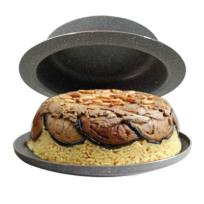 Arrocera Maqluba Granito Olla con tapa Granito (28 cm)