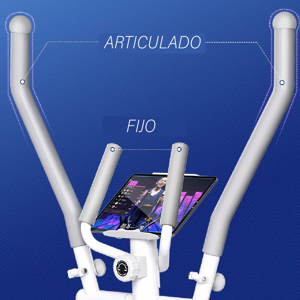 Maquina Eliptica Bicicleta Elíptica 16 Velocidades Abatible