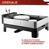 Escurridor para Platos de Acero Inoxidable para Fregadero de Cocina Estante para Cubiertos Soporte para Tazas