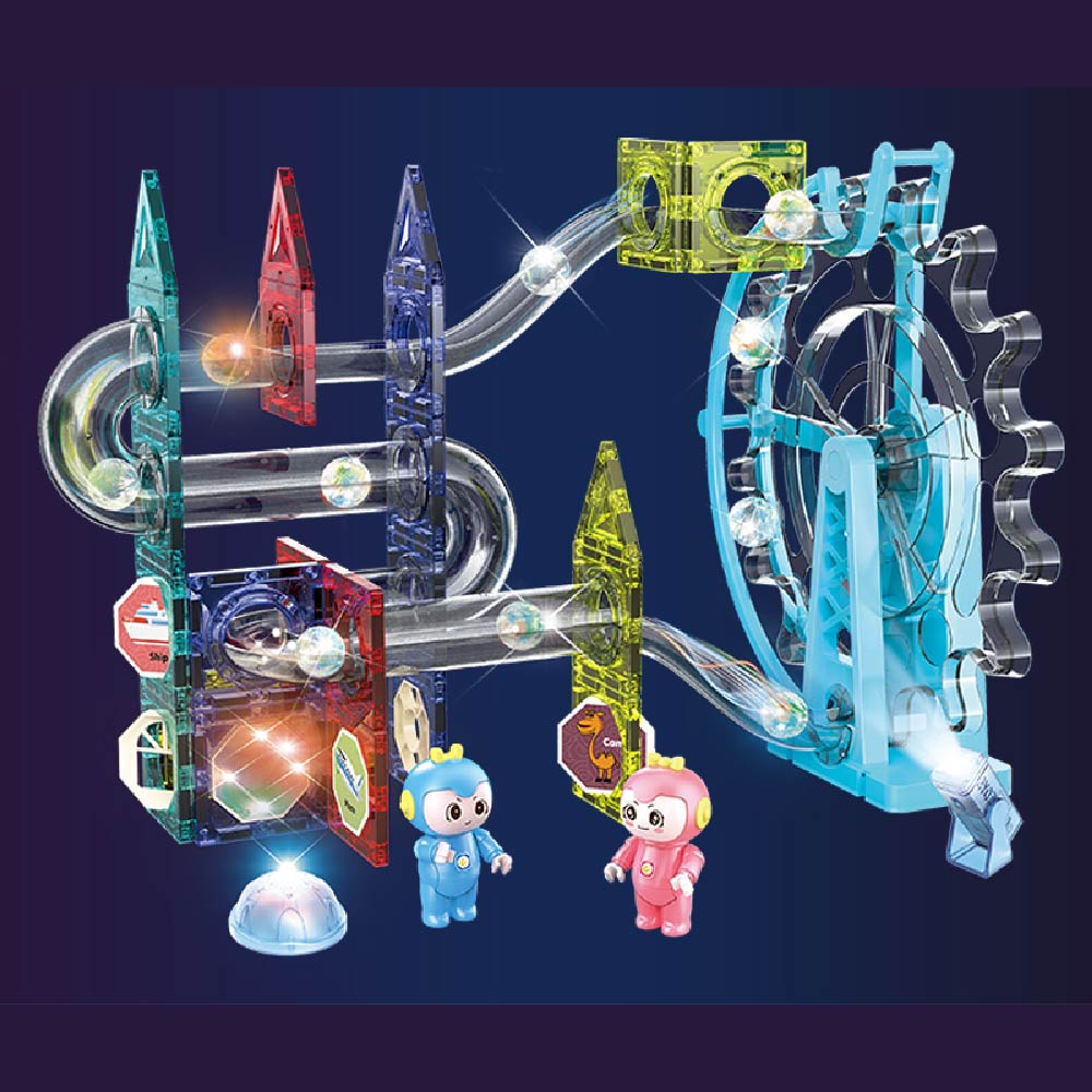 Bloques de Construccion Magneticos 3D Stem, Juguetes Imanes