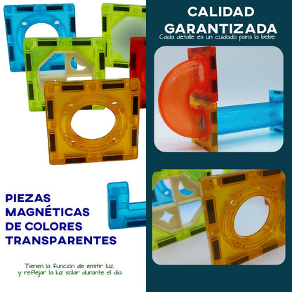 Bloques de Construccion Magneticos 3D Educativos Creativos STEM