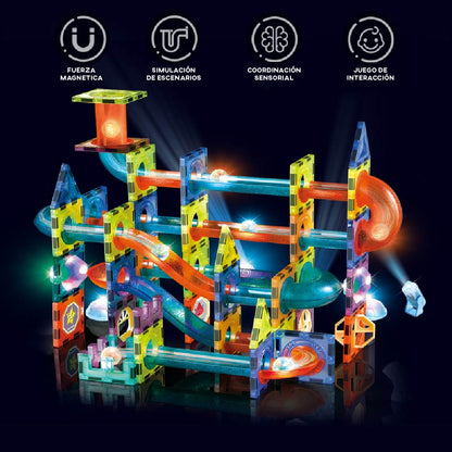 Bloques de Construccion Magneticos 3D Educativos Creativos STEM