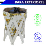 CANASTA (CESTO) PEQUEÑO PARA ROPA MULTIUSOS DE LONA LAVABLE