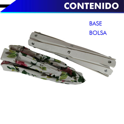 CANASTA (CESTO) PEQUEÑO PARA ROPA MULTIUSOS DE LONA LAVABLE