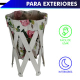CANASTA (CESTO) PEQUEÑO PARA ROPA MULTIUSOS DE LONA LAVABLE