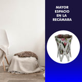CANASTA (CESTO) PEQUEÑO PARA ROPA MULTIUSOS DE LONA LAVABLE