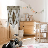 CANASTA (CESTO) PEQUEÑO PARA ROPA MULTIUSOS DE LONA LAVABLE