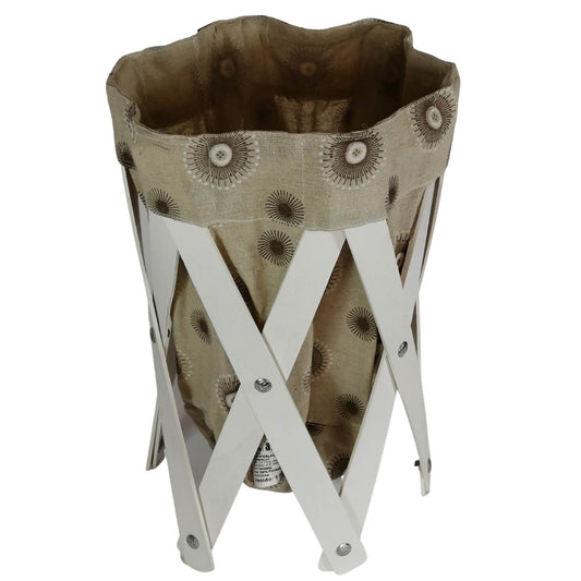 CANASTA (CESTO) PEQUEÑO PARA ROPA MULTIUSOS DE LONA LAVABLE