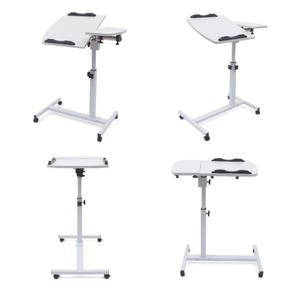 Escritorio para Laptop Plegable Ajustable Blanca