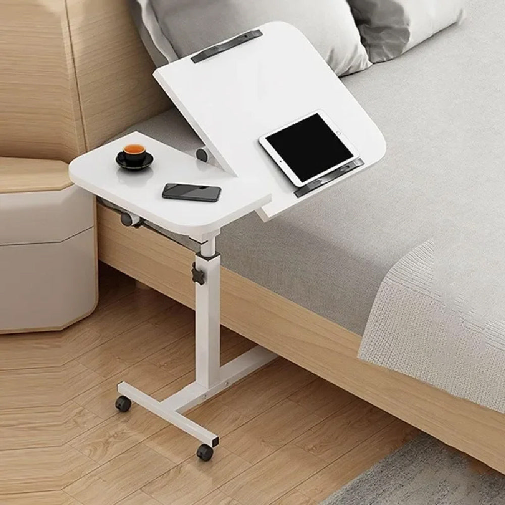 Escritorio para Laptop Plegable Ajustable Blanca