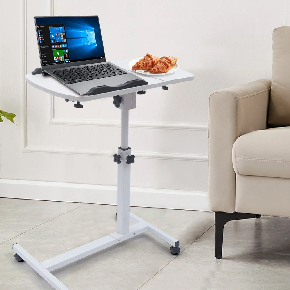 Escritorio para Laptop Plegable Ajustable Blanca