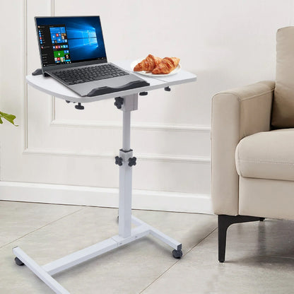 Escritorio para Laptop Plegable Ajustable Blanca