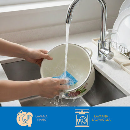 *RD ROYAL COOK Juego de Cacerolas Esmaltadas de Peltre (10 Piezas)* | Set de Ollas Apilables con Tapa | *Capacidades 1.1L a 4L* | Ideal para Cocinar, Servir y Guardar | *Diseño Vintage Higiénico*