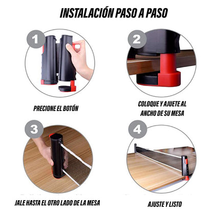 Set De Ping Pong Juego De Ping Pong Todo En Uno