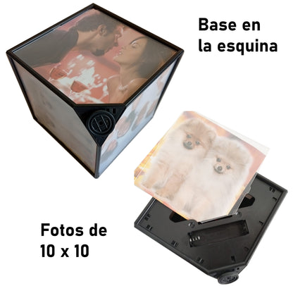 Portarretratos Chic-fantasy Cubo Giratorio