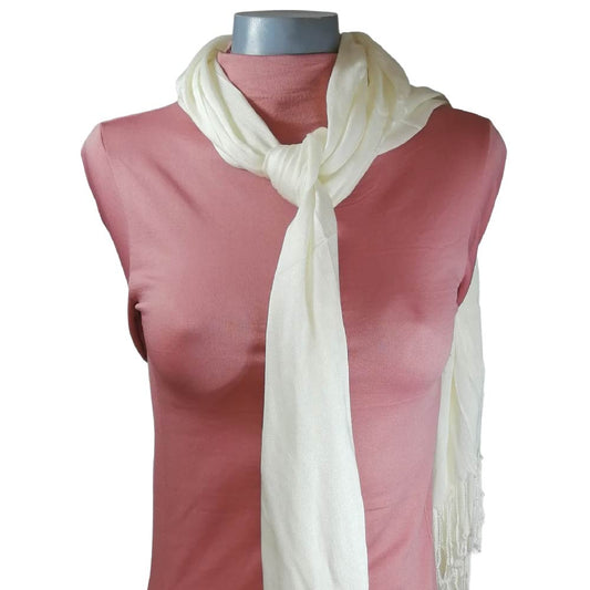 Pashmina chal bufanda agradable y ligero fina