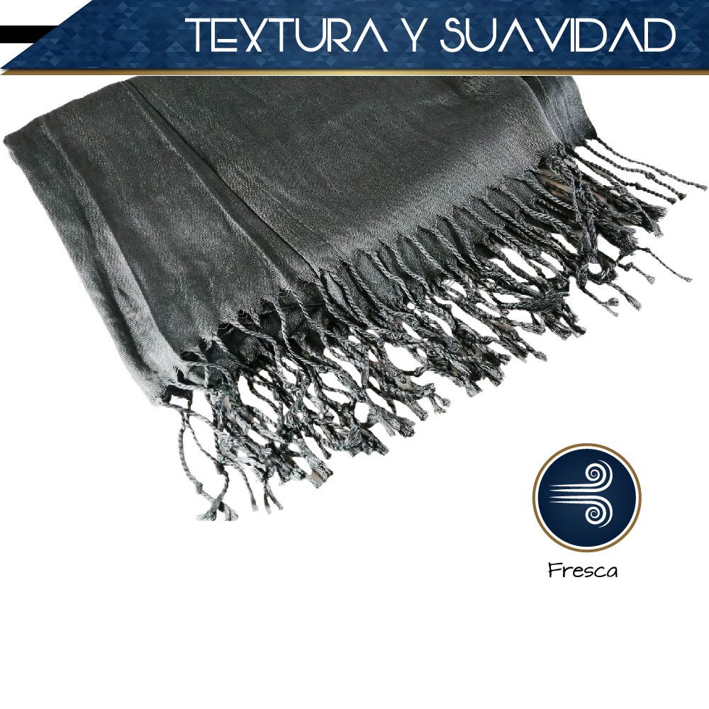 Pashmina chal bufanda agradable y ligero fina