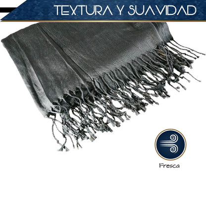 Pashmina chal bufanda agradable y ligero fina