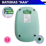 BASCULA DE COCINA DIGITAL MULTIFUNCIONAL A ESCALA, 10 KG. PANTALLA DE LED Y RECIPIENTE